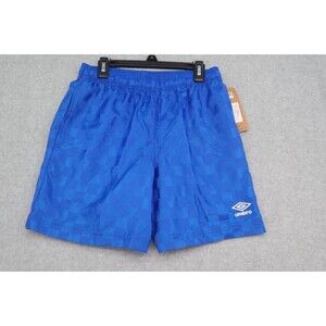 Umbro Soccer Shorts Youth M 10-12 Blue Athletic Drawstring NWT